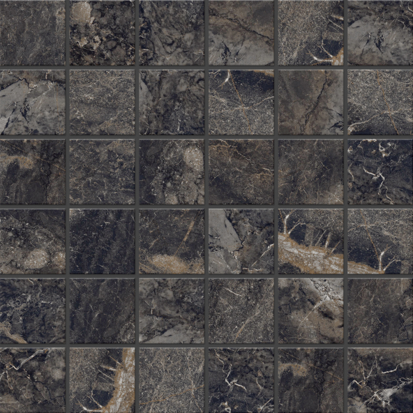 

Мозаика OnlyGres Marble Dark MOG501 (5х5) 30x30, Серый