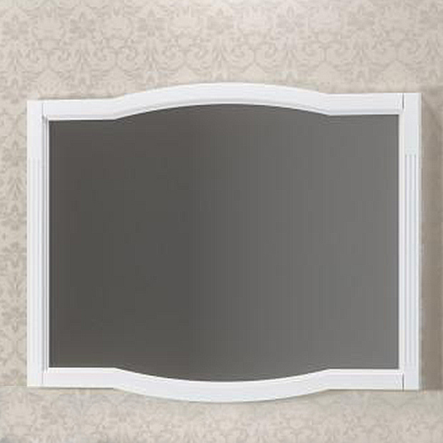 Зеркало Opadiris Лаура 120 белый без патины Z0000012471 - фото 1