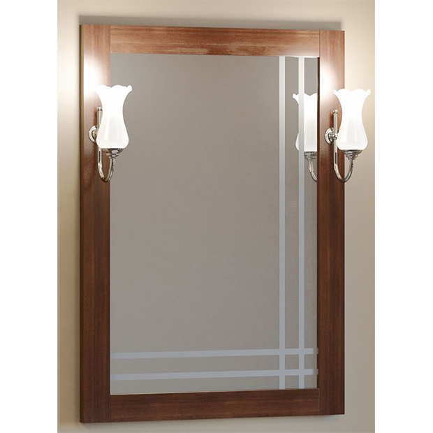 Зеркало для ванной Opadiris Сакура 60 правое светлый орех зеркало для ванной бриклаер токио 80 правое белый венге
