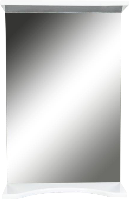Зеркало для ванной Orange Стандарт 45 белый глянец зеркало emmy эрика стандарт 90х80 led подсветка 250515