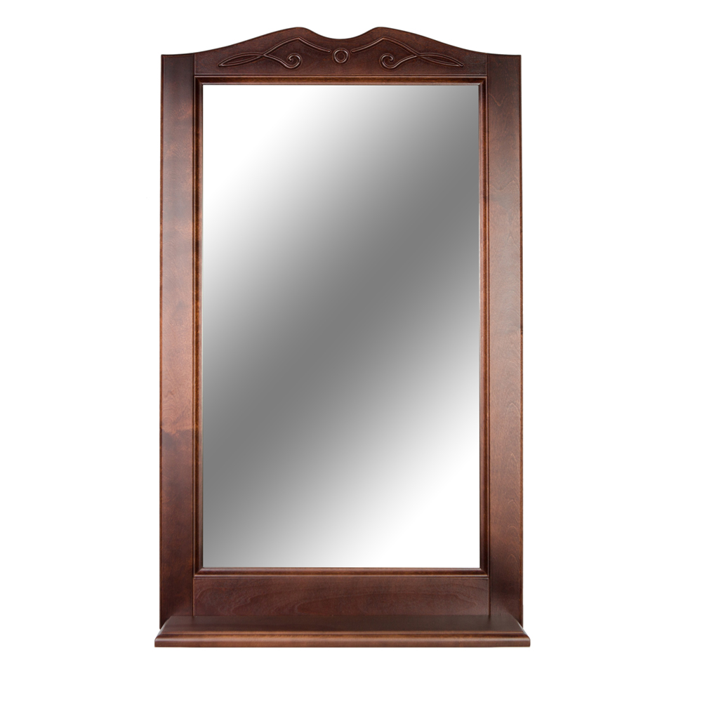 Зеркало для ванной Orange Классик 60 орех антикварный зеркало runo классик 65х75 угловое белое ут000004163