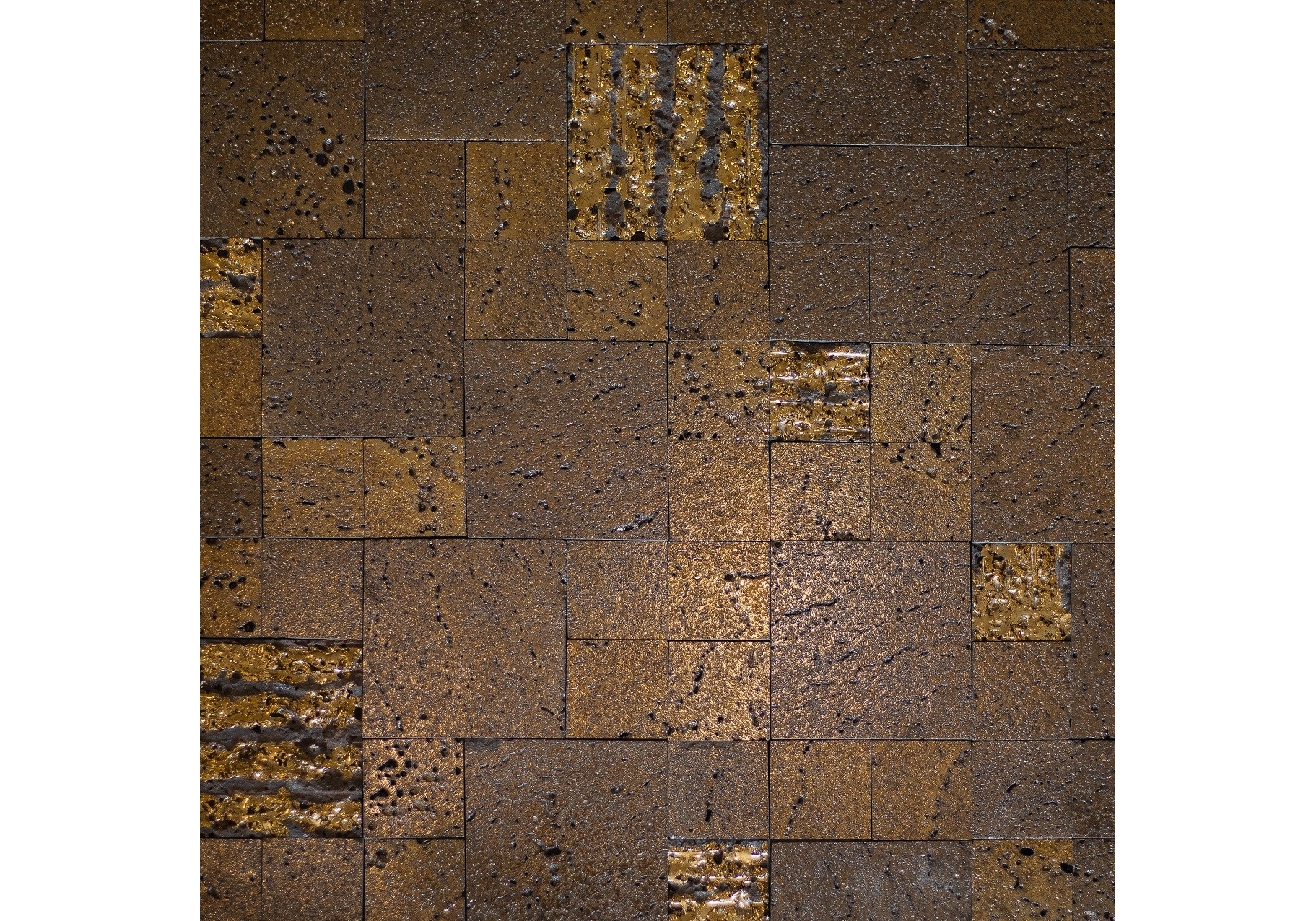 Мозаика Orro mosaic LAVA Lava Gold 30x30