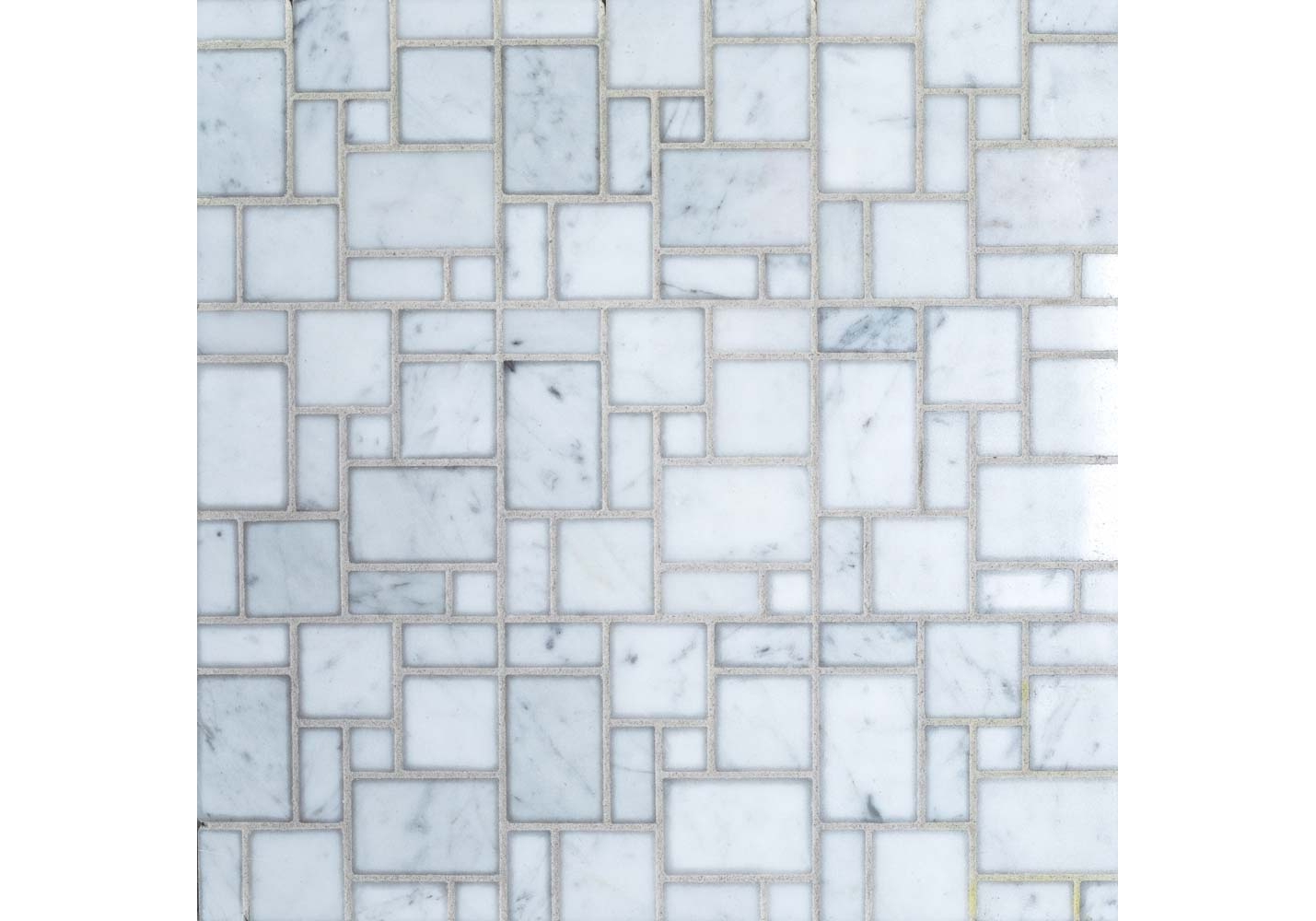 Мозаика Orro mosaic Stone Bianco Carrara Random Square 30,5x30,5 мозаика orro mosaic stone emperador dark pol 15x15x4 30 5x30 5