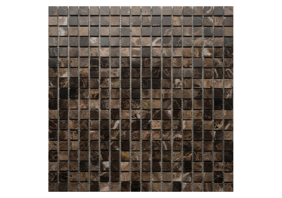 Мозаика Orro mosaic Stone Emperador Dark Pol. 15x15x4 30,5x30,5 мозаика orro mosaic stone мangolia tum 15x15x4 30 5x30 5