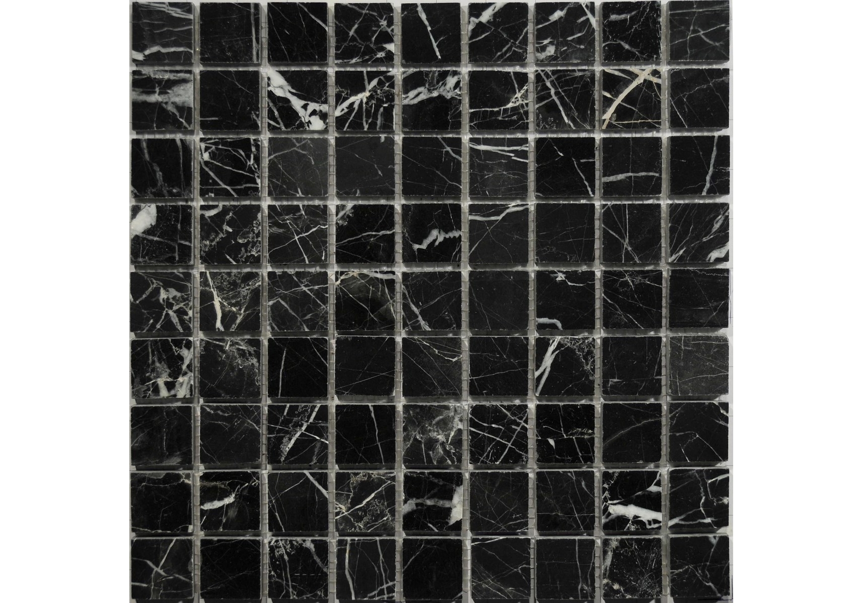 Мозаика Orro mosaic Stone Nero Marquina Pol. 30x30x7 30,5x30,5