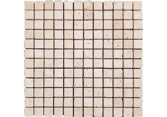 Мозаика Orro mosaic Stone Travertine Classic Tum. 30x30x7 30,5x30,5