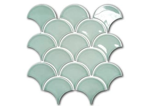 Мозаика Orro mosaic Ceramic Mint Scales 25,9x27,9 мозаика orro mosaic glass vesta 30x30