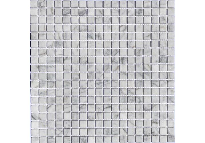 Мозаика Orro mosaic Stone Bianco Carrara Tum. 15x15x4 30,5x30,5 мозаика orro mosaic ceramic grafit gamma 32 5х28 1