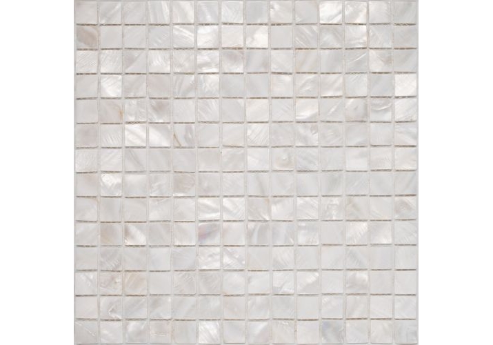 Мозаика Orro mosaic Glass Moon Shell (белая) 30x30 мозаика orro mosaic stone botticino pol 30x30x7 30 5x30 5