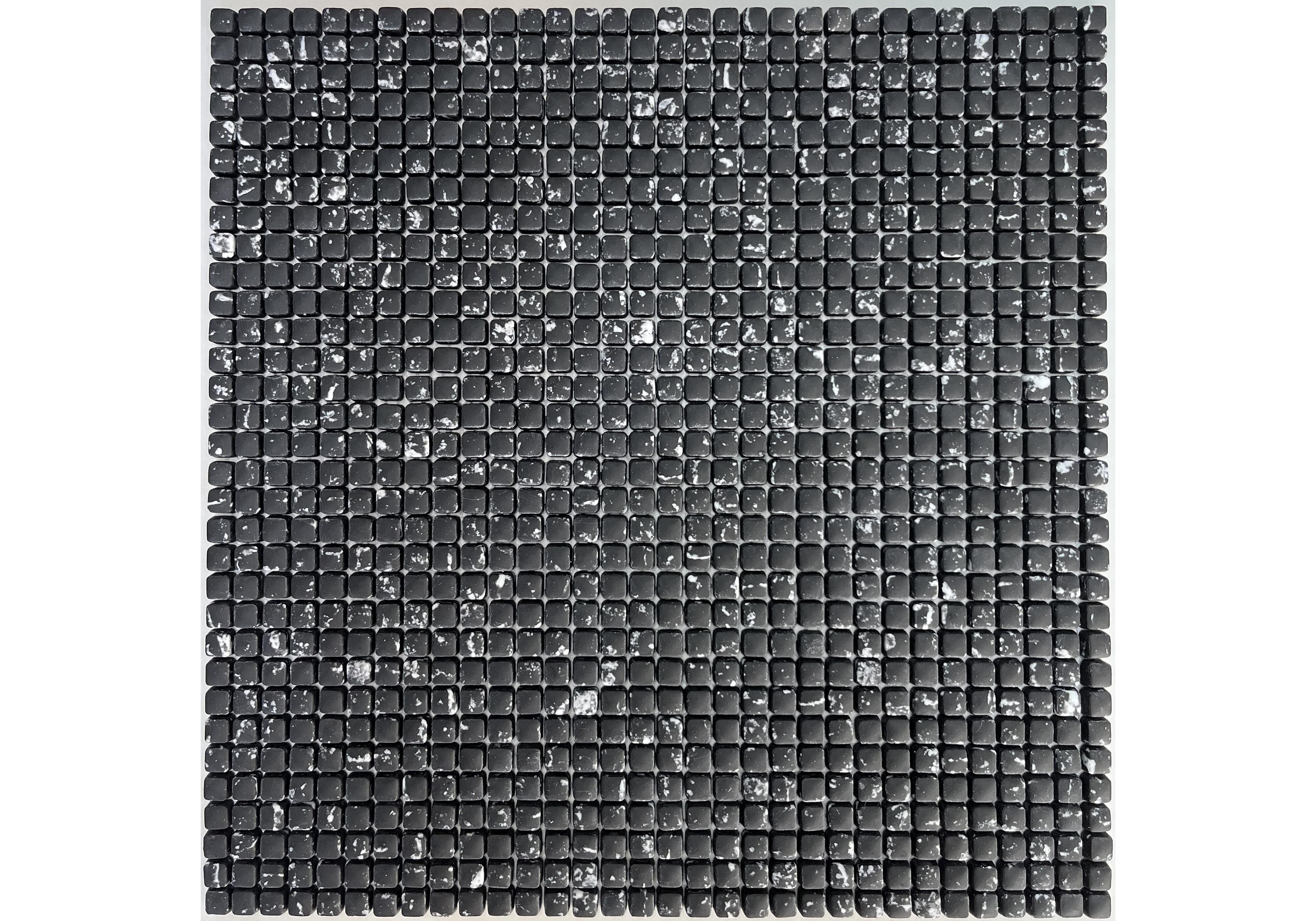 Мозаика Orro mosaic Glass Neo Black 30,5x30,5 мозаика orro mosaic stone bianco carrara random square 30 5x30 5