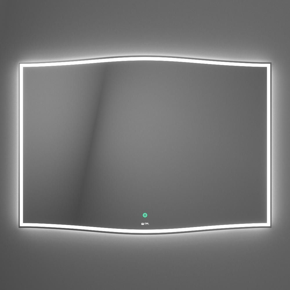 Зеркало для ванной OWL Roxen 105 с LED подсветкой и сенсором gezatone lm111 зеркало косметологическое с подсветкой