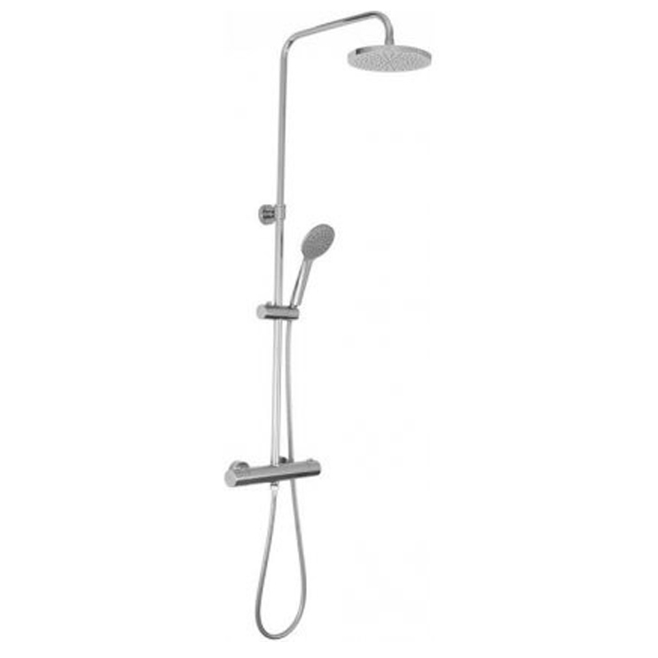 Душевая стойка Paffoni Birillo ZCOL643CR_HRC хром душевая система kludi logo dual shower system со смесителем хром 6808305 00