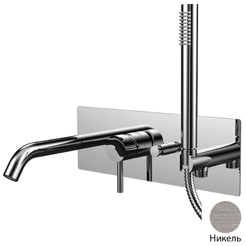

Смеситель Paffoni Light LIG001NKN для ванны, Серый