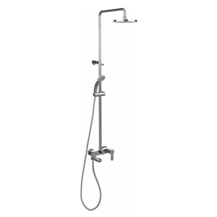 Душевая стойка Paffoni Birillo ZCOL632CR хром душевая система kludi logo dual shower system со смесителем хром 6808305 00