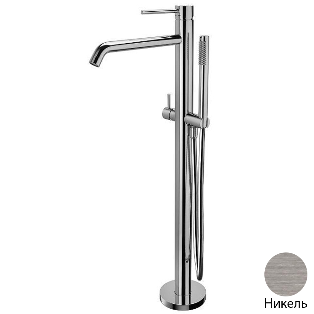 

Смеситель Paffoni Light LIG032NKN для ванны, Серый