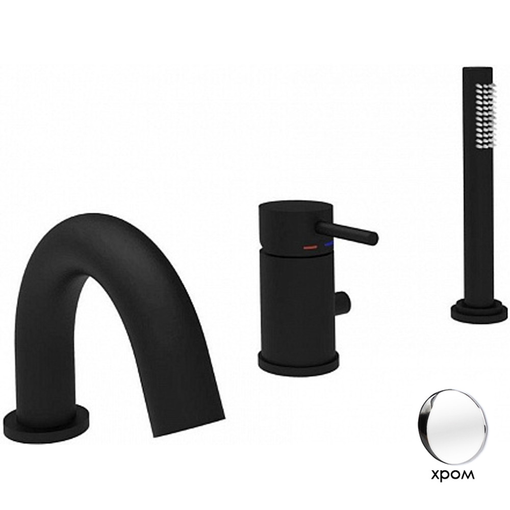 

Смеситель Paffoni Light LIG047CR для ванны, Хром