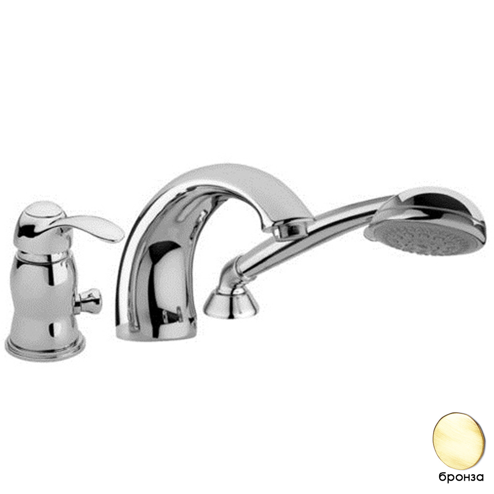 

Смеситель Paffoni Flavia FA045BR для ванны, Бронза