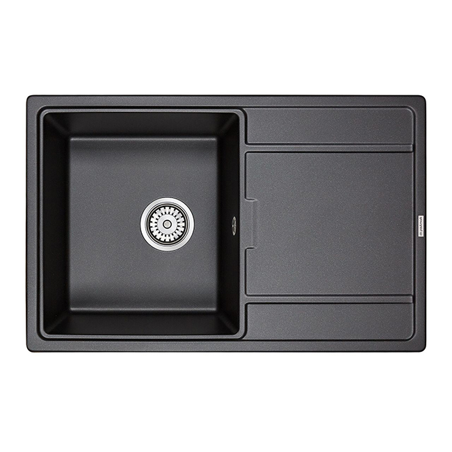 Кухонная мойка Paulmark Flugen PM217850-BL черный, цвет цвет черный - фото 1