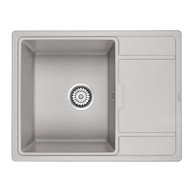 Кухонная мойка Paulmark Weimar PM216550-GR серый, цвет цвет серый - фото 1