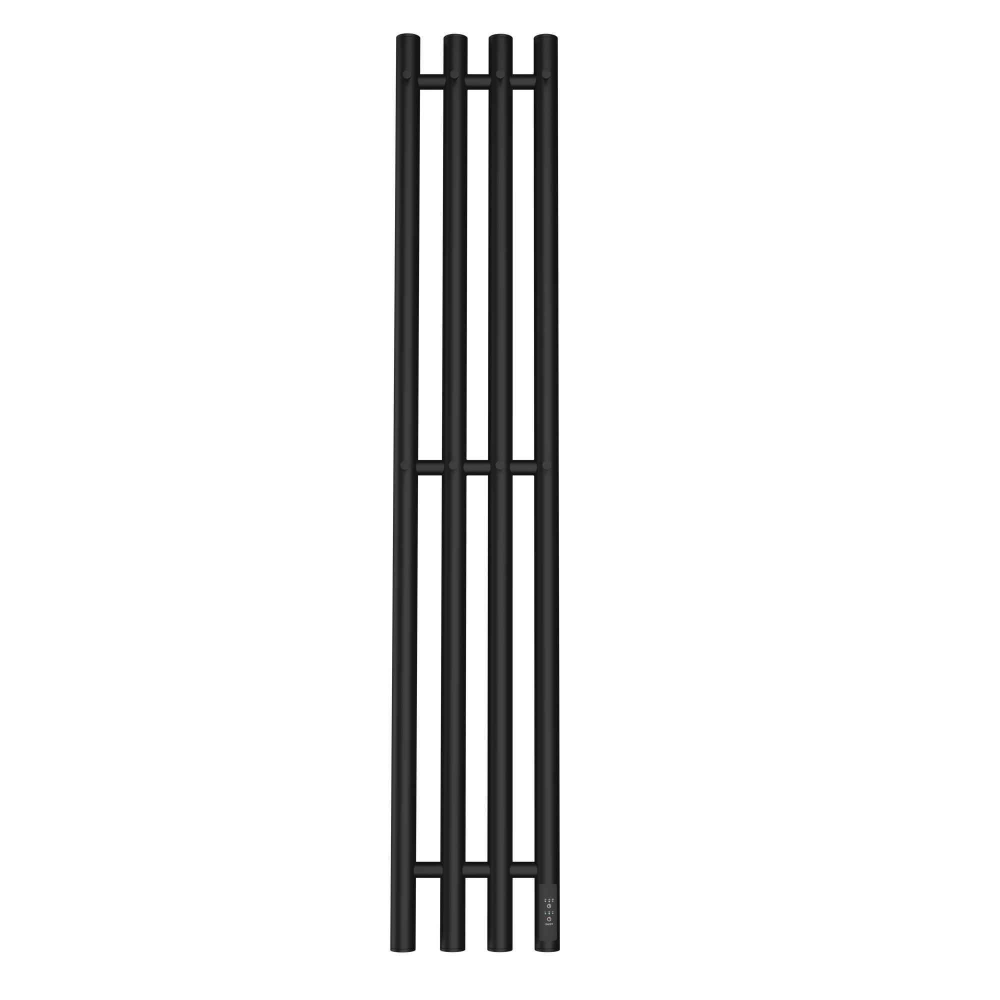 Электрический полотенцесушитель Point Деметра 18x120 PN12832B, цвет черный - фото 1