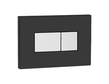 Кнопка для инсталляции Oli Karisma 641017 черный soft-touch/хром глянцевый