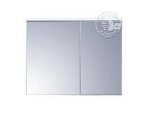 Зеркальный шкаф для ванной Акватон Брук 100 белый