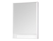 Зеркальный шкаф для ванной Акватон Капри 60 белый глянец