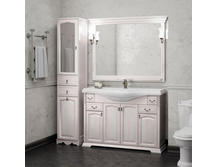 Мебель для ванной Opadiris Риспекто 120 белый матовый фурнитура хром