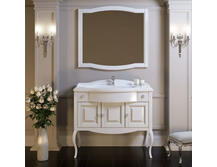 Мебель для ванной Opadiris Лаура 100 белый без патины