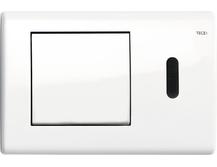 Кнопка для инсталляции Tece TECEplanus 9240361 бесконтактная, питание от батареи 6 В, белый глянец