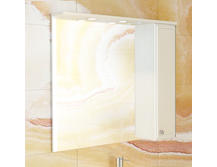 Зеркало для ванной Comforty Сочи 85 белый
