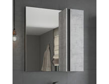 Зеркало для ванной Comforty Эдинбург 75 бетон светлый