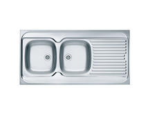 Кухонная мойка Alveus Classic 100 Nat-60 120x60 левая
