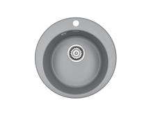 Кухонная мойка Paulmark Gelegen PM404800-GRM серый металлик