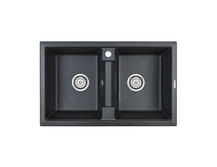 Кухонная мойка Paulmark Zwilling PM238150-BLM черный металлик