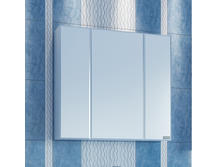 Зеркальный шкаф для ванной СанТа Стандарт 80 трельяж фацет