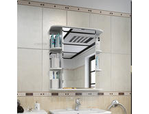 Зеркальный шкаф для ванной СанТа Герда 55 фацет