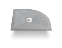 Душевой поддон Vincea VST-4SQ9090G серый