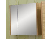 Зеркальный шкаф для ванной Sanflor Ларго 80 R швейцарский вяз