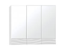 Зеркальный шкаф для ванной Style Line Вероника 80 Люкс белый