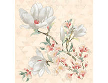 Панно Kerlife Primavera Magnolia Crema (3шт) 75,3x70,9