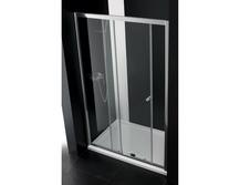 Душевая дверь Cezares Anima BF 1 130 C Cr прозрачное стекло, профиль хром