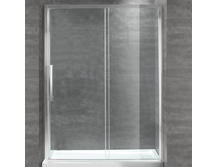Душевая дверь Cezares Lux Soft BF1 120 C Cr прозрачное стекло, профиль хром IV