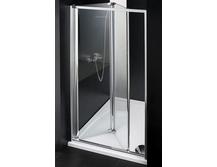 Душевая дверь Cezares Anima BS 90 C Cr прозрачное стекло, профиль хром