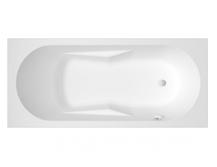 Акриловая ванна Riho Lazy 180х80 правая Plug&Play на ножках