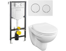 Унитаз с инсталляцией Vitra Spinflush Uno 9842B003-7206