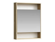 Зеркальный шкаф для ванной Aqwella Сити 60 SIT0406DB дуб балтийский