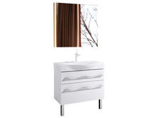 Мебель для ванной Aqwella Милан Т8/2н/W белый