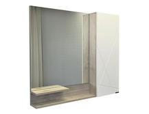 Зеркальный шкаф для ванной Comforty Мерано 90 00-00008508 правый
