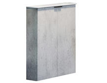 Шкаф для ванной Comforty Моно 60 00-00014968 бетон светлый